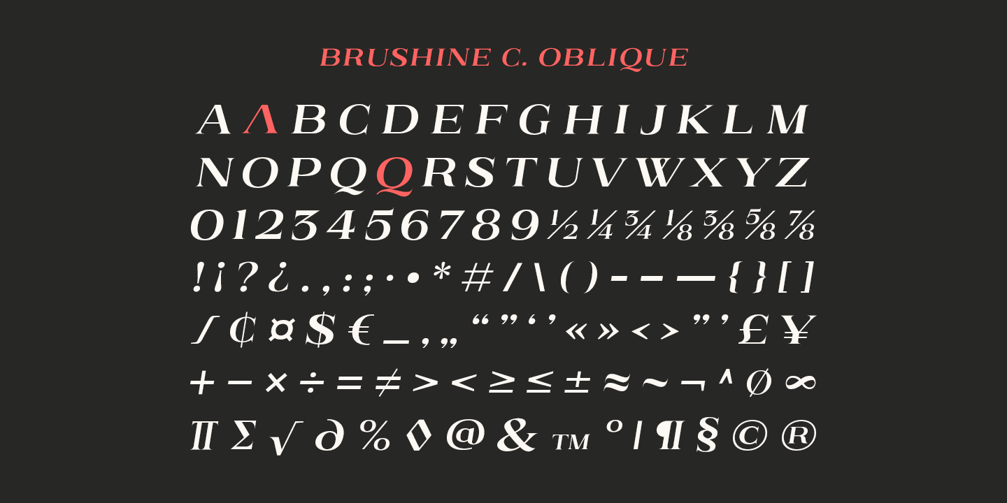 Brushine Collection